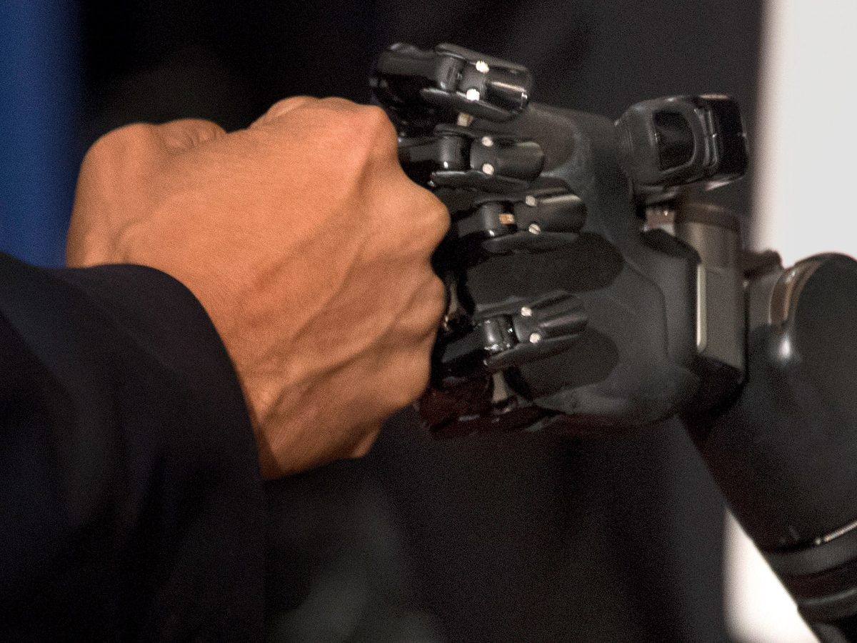 This Brain-Controlled Robotic Arm Can Twist, Grasp—and&nbsp;Feel